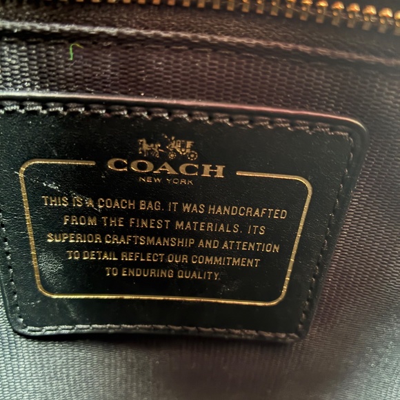 Coach Gramercy Satchel in Black Leather - Picture 14 of 14